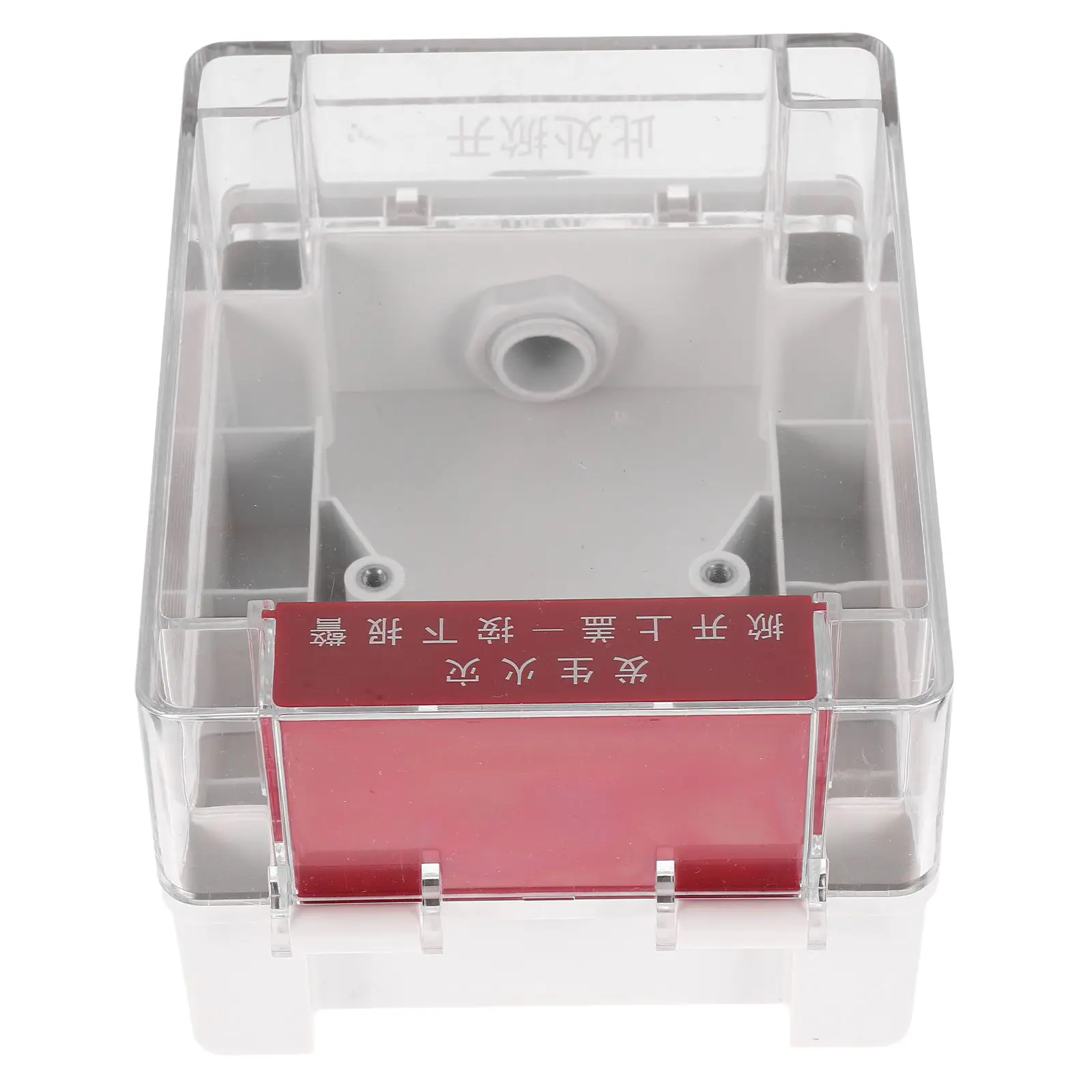 Alarm Switch Protective Cover Emergency Stop Button Transparent Push Protector Fire Safety Waterproof Sturdy Manual