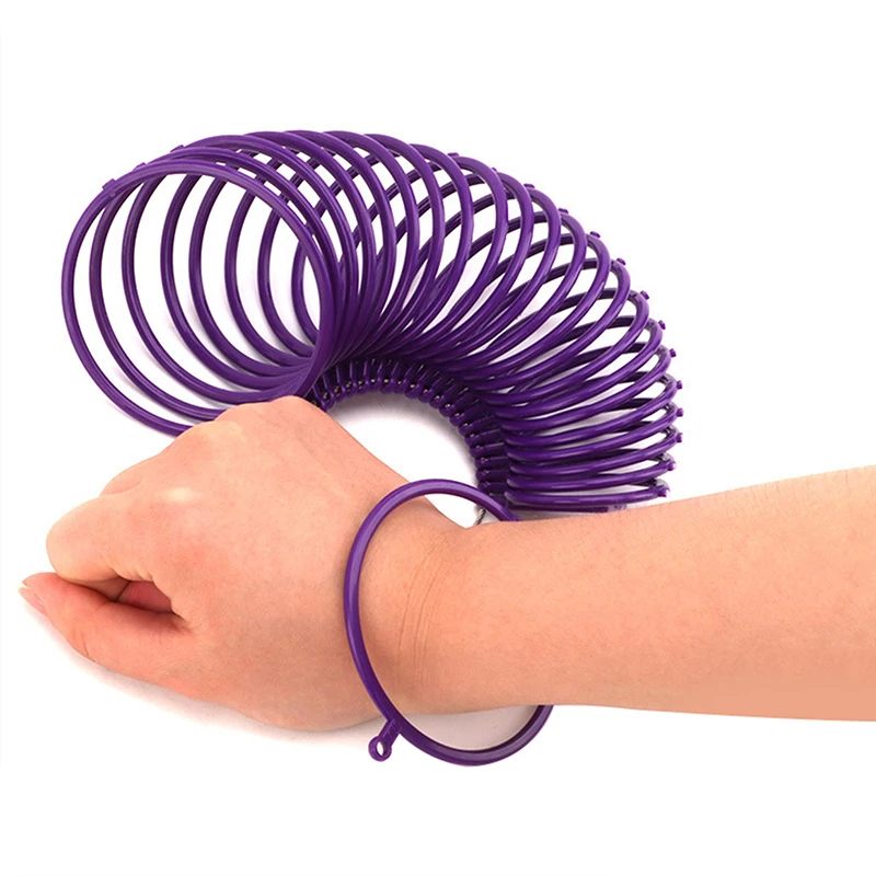 High Quality Plastic Bracelet Sizer Wrist Diameter Sizer For DIY Jewelry Making Loop Bracelet Measuring Tool