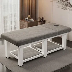 Table de massage pliante professionnelle, lit cosmétique, civière portable, beauté esthétique significative, spa