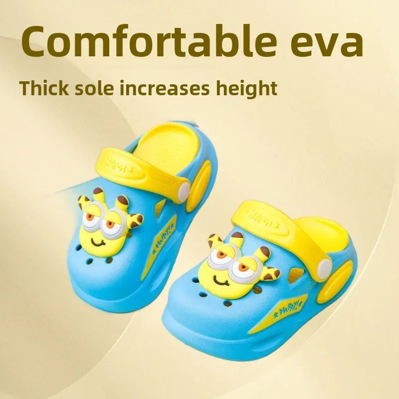 

Детские сандалии и тапочки, нескользящая детская обувь на мягкой подошве с героями мультфильмов, домашняя домашняя обувь для девочек, сандалии для мальчиков, детская обувь
