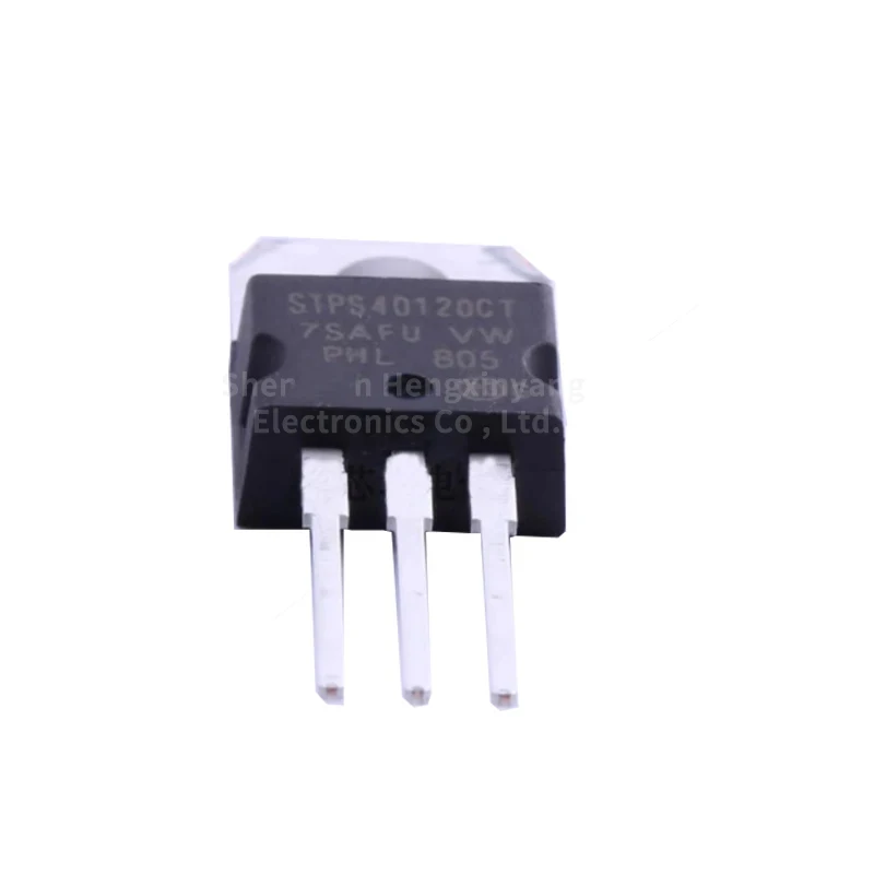 10PCS  STPS40120CT 120V 40A diode package TO 220AB