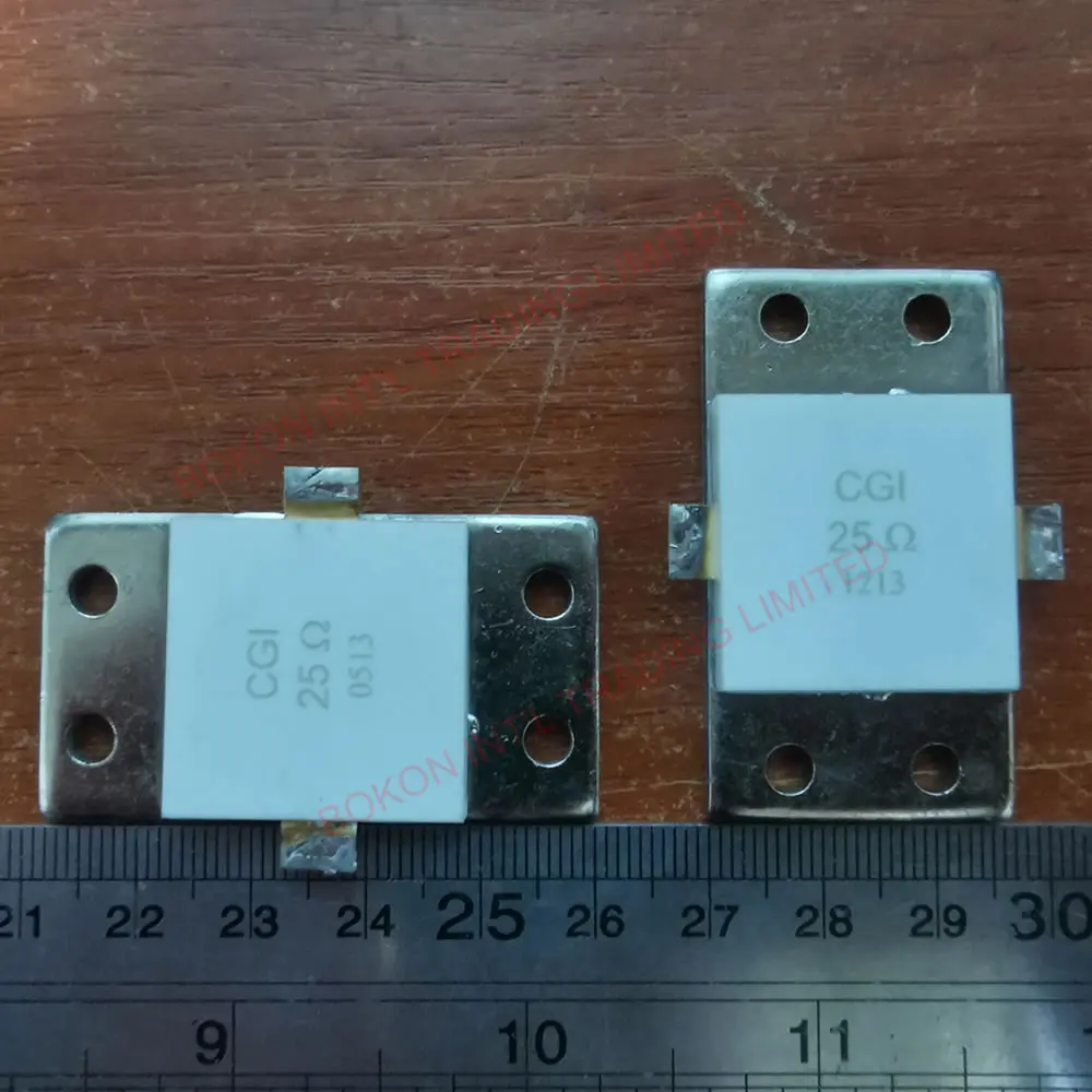 800watts 25ohms DC-0.5GHz RESISTIVE dummy load 800WATT 25OHM Termination resistor CGI 25Ω FLANGE MOUNT