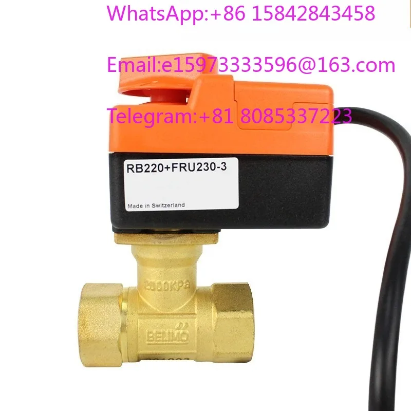 Zone valve FRU230-3 FRU24 Fan Coil Valves DN15 DN20 DN25 2 Way 3 Way Internal Thread Open Close Floating Heating Cooling