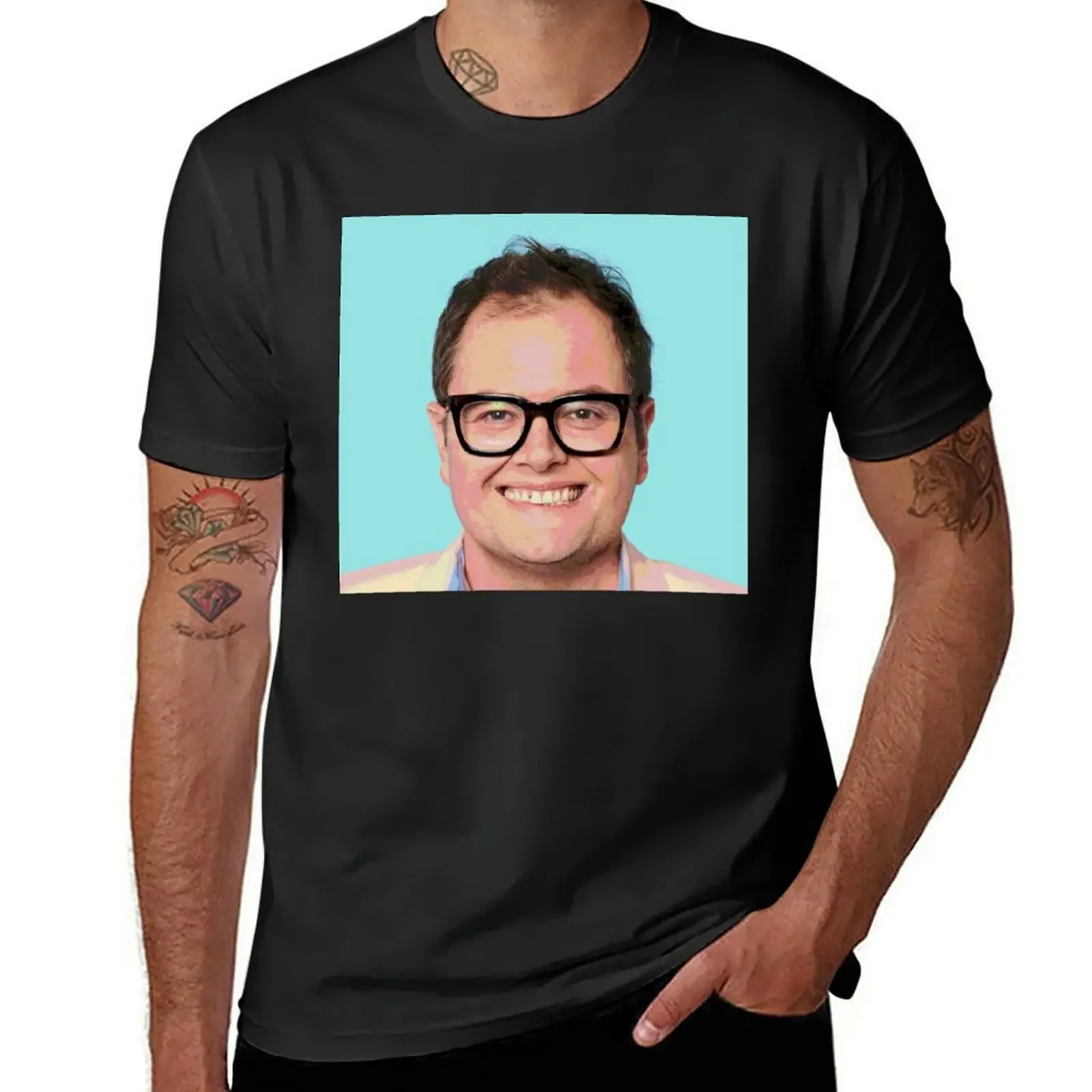 Alan Carr Portrait T-Shirt custom t shirt plus sizes cotton t shirt men