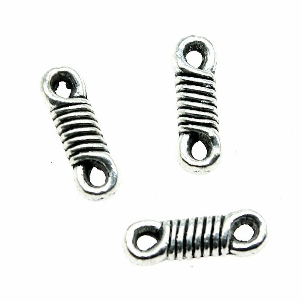 Car Pendant Twisted Rope Connector Charms Jewellery 14x4mm 20pcs