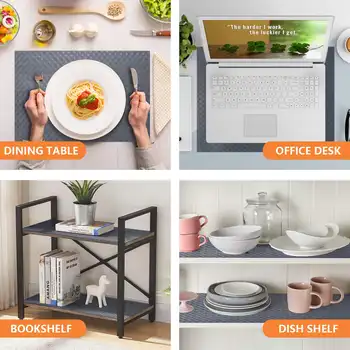 1ks vložka do zásuvek a polic do kuchyňské linky, nelepicí, protiskluzová, vodotěsná, snadno se čistí, na police a stoly 6 nejlepší prodej vložky do polic - №5