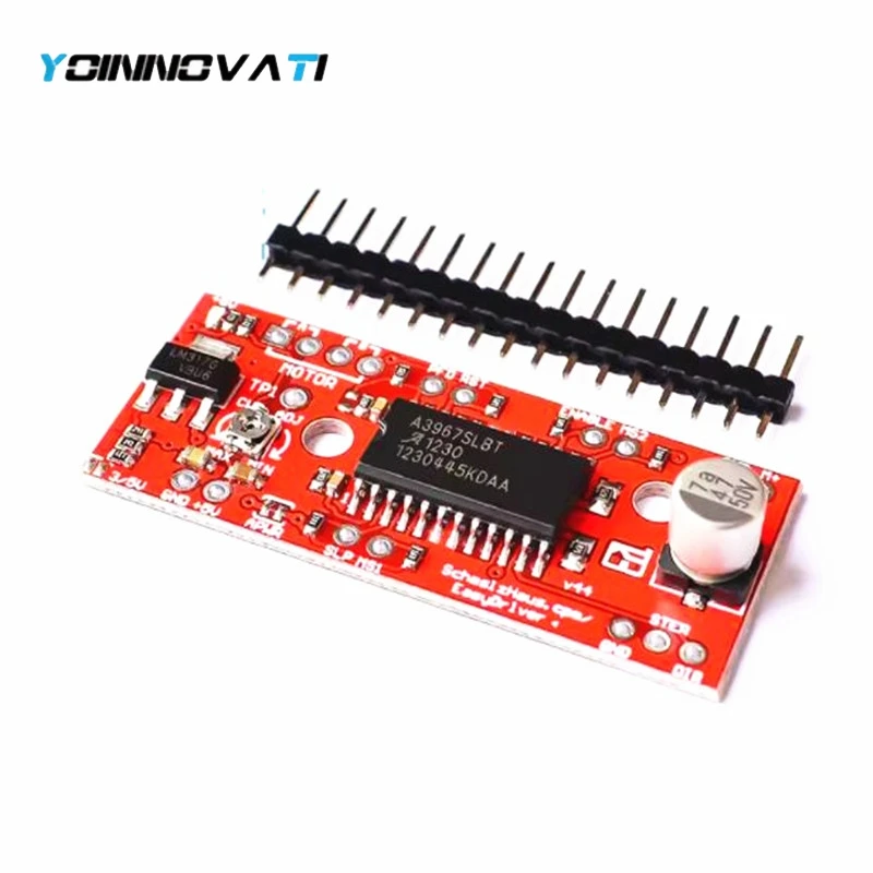 1pcs A3967 EasyDriver Stepper Motor Driver V44 For Arduino Development Board 3D Printer A3967 Module