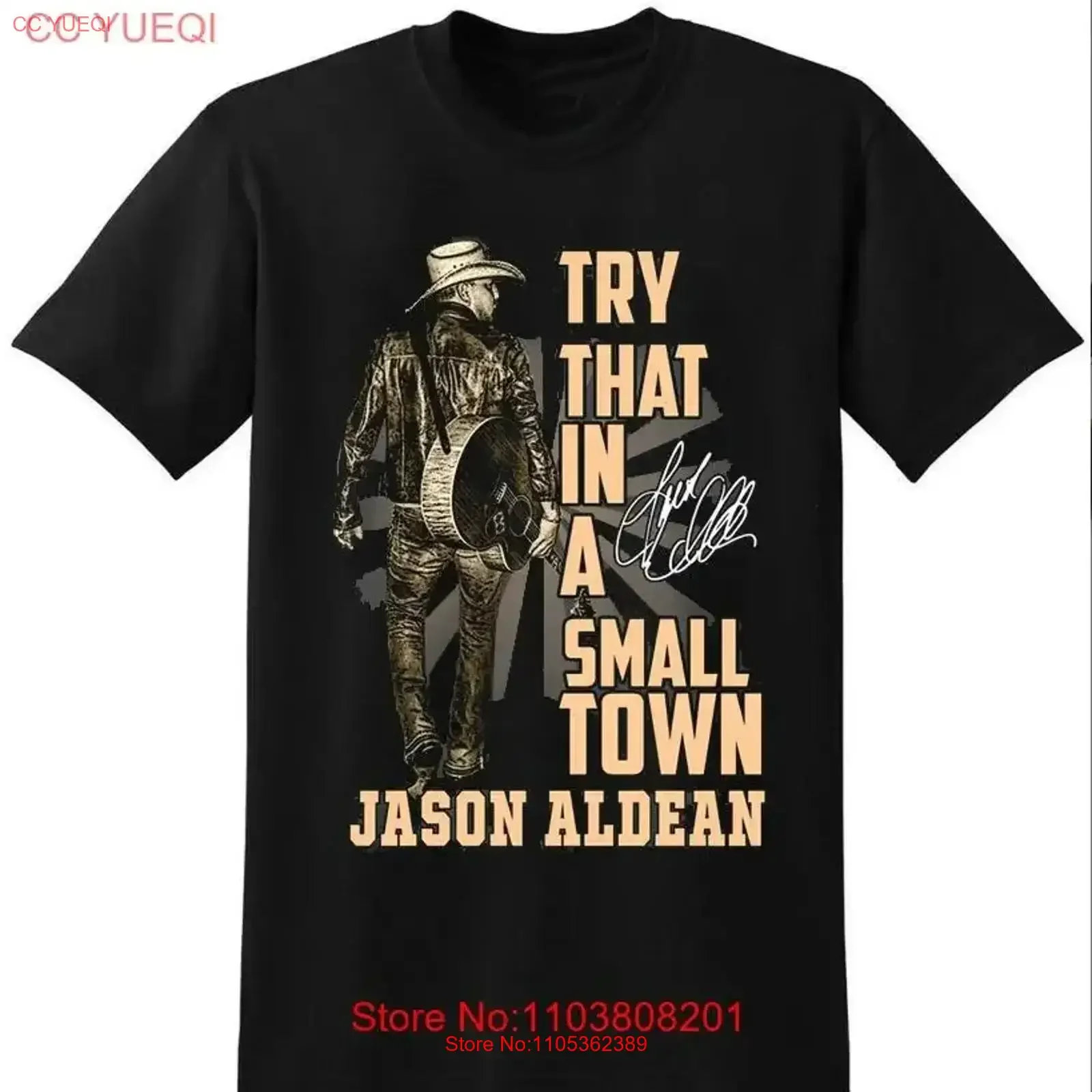 Футболка Jason Aldean Country Music Try That In A Small Town, все размеры от S до 5XL, винтажная, с эффектом потертости, дизайнерская одежда с графическим принтом.