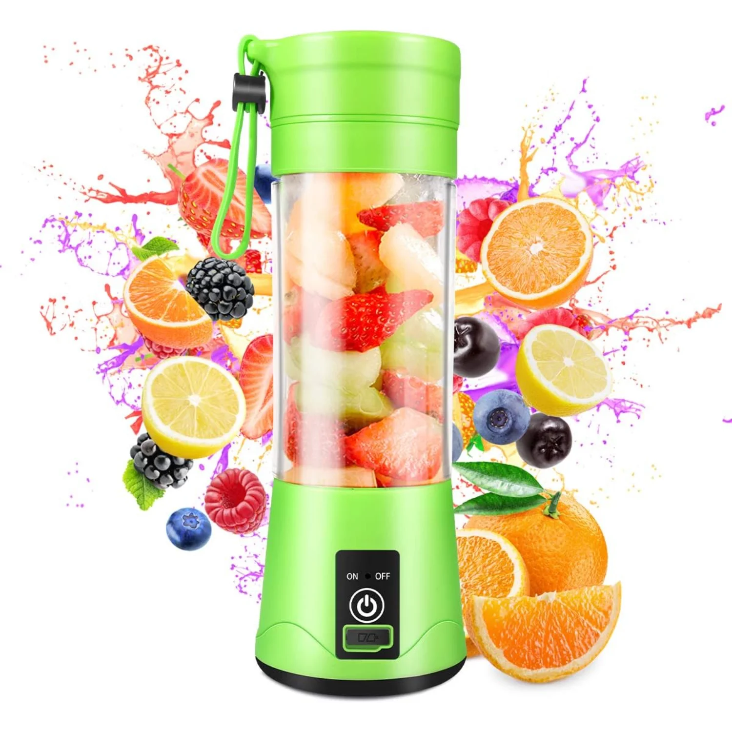 Portable Blender, Personal Blender with USB Rechargeable Mini Fruit Juice Mixer,Personal Size Blender for Smoothies and Shakes M