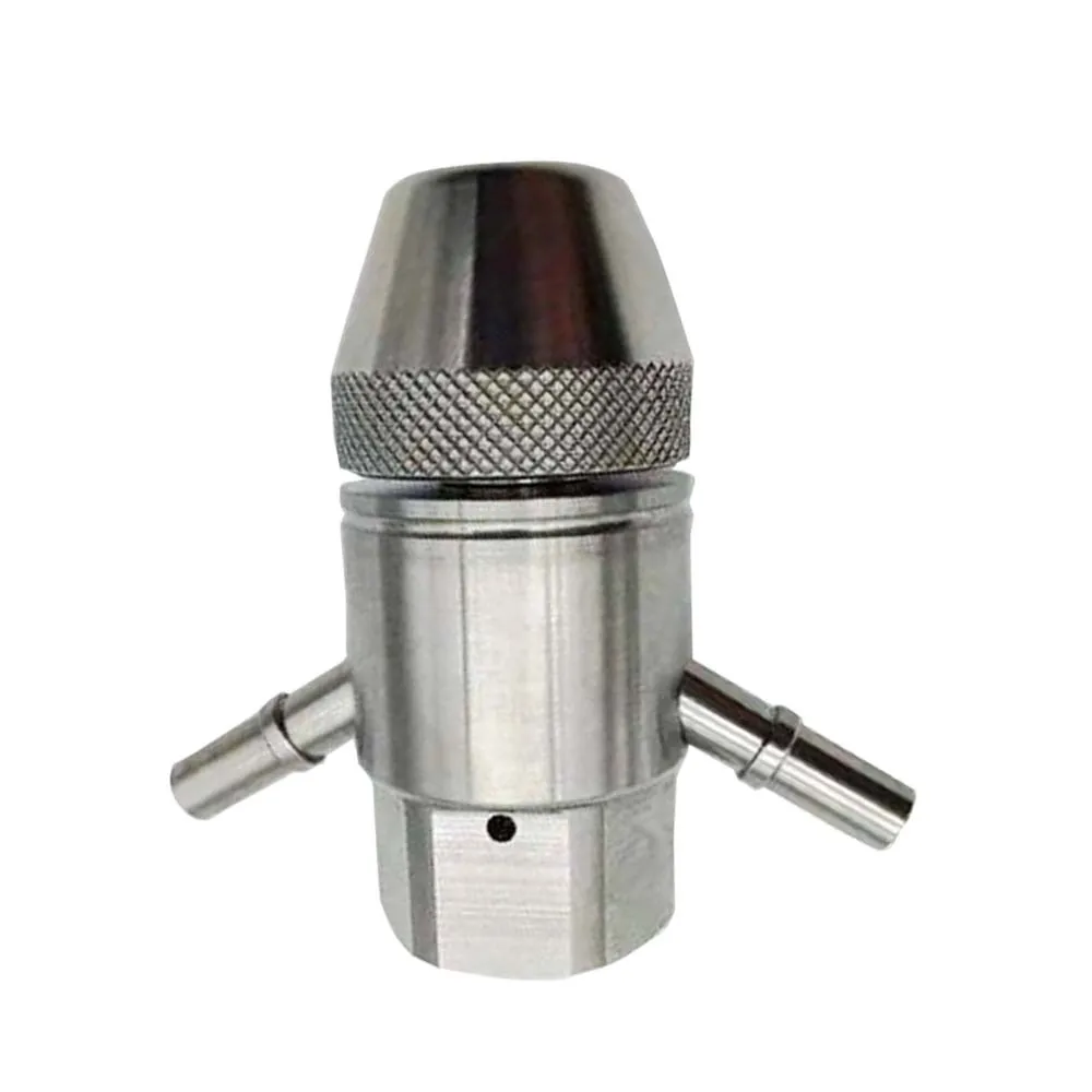 301329-2-xx For H2O Jet Waterjet Head IDE DP ( .281 ID Dual Port ) Diamond Cutting Heads Assembly Abrasive Nozzle 301329-2-12