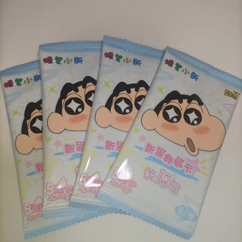 Kayou Anime Crayon Shin-Chan Card Party Bag Nohara Misae Nohara Hiroshi Rare Collection Card Toy For Children'S  Surprise  Gift