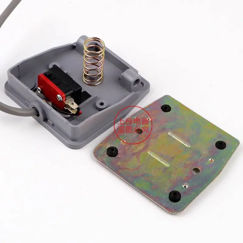 Interruptor de pé TFS-201 Interruptor de pé Plugue de aviação 2 Máquina de distribuição de 3 núcleos Máquina terminal Interruptor de pedal 2m
