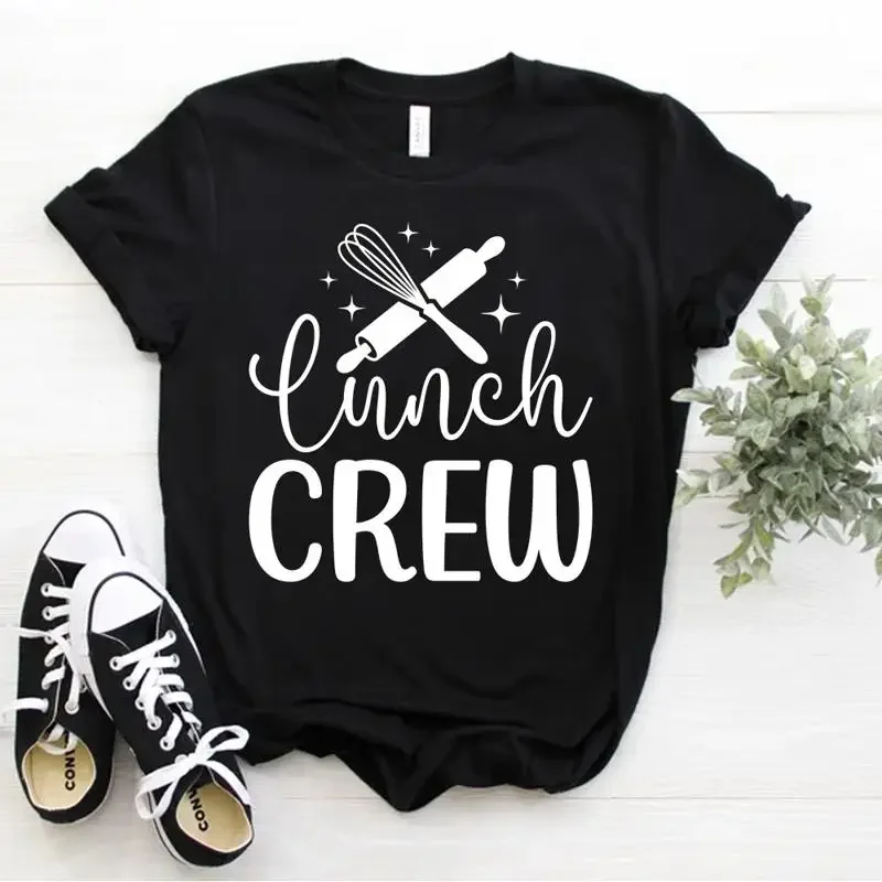 Lunch Lady Cafeteria Worker School Lunch Maker Lunch Crew T Shirt Size S 5xl