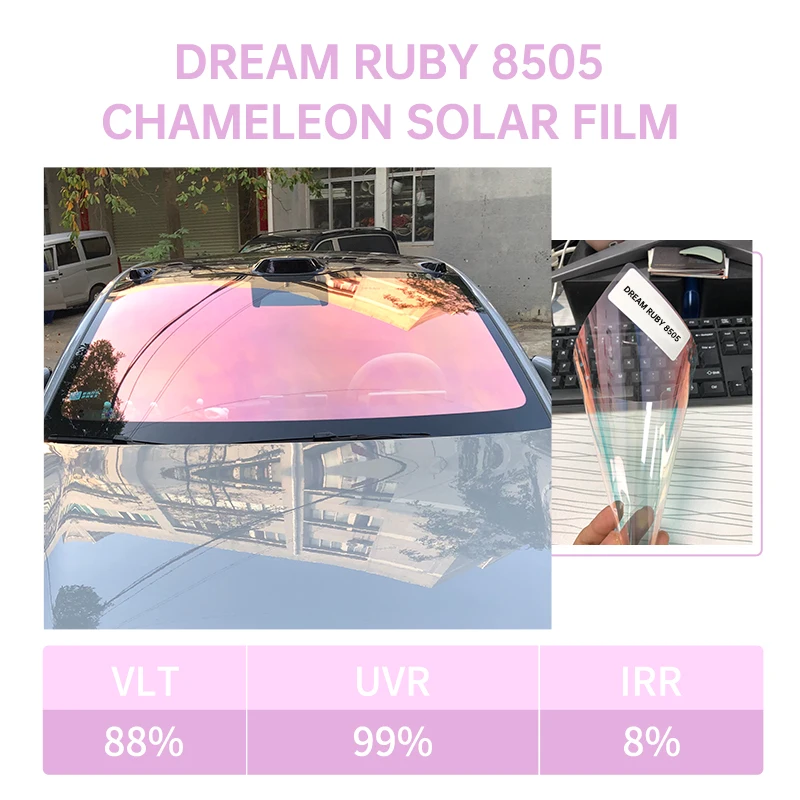 Heat Insulation UV Protection Car Window Tint Film 10 Years Durability 1 Roll