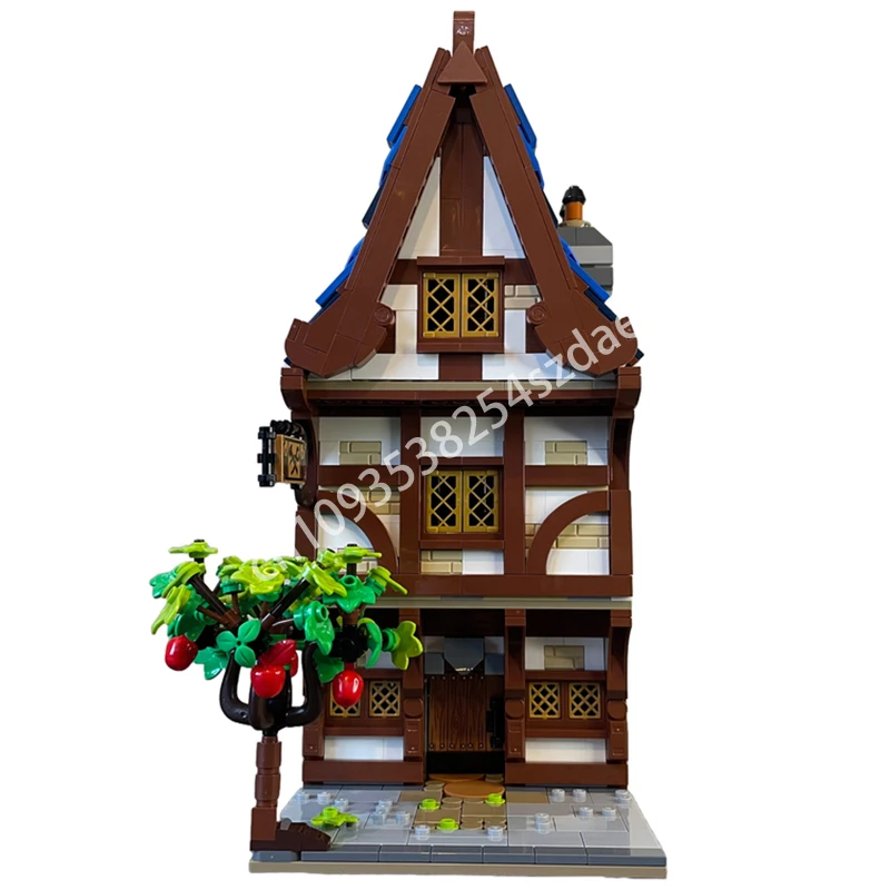 

1721pcs MOC Smiths Tavern Building Blocks Educational Space imagination up teenager Construction Christmas toy Gift