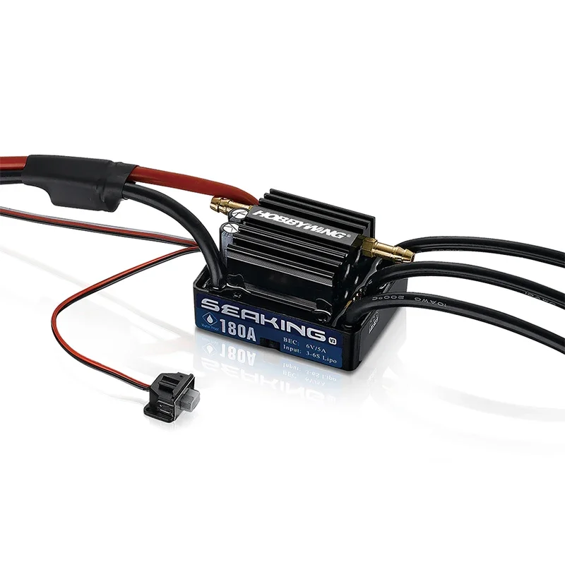 Hobbywing SEAKING ESC 30A 60A 120A 180A 160A Bidirectional Water-cooled Brushless ESC Programming Card Color Box Version