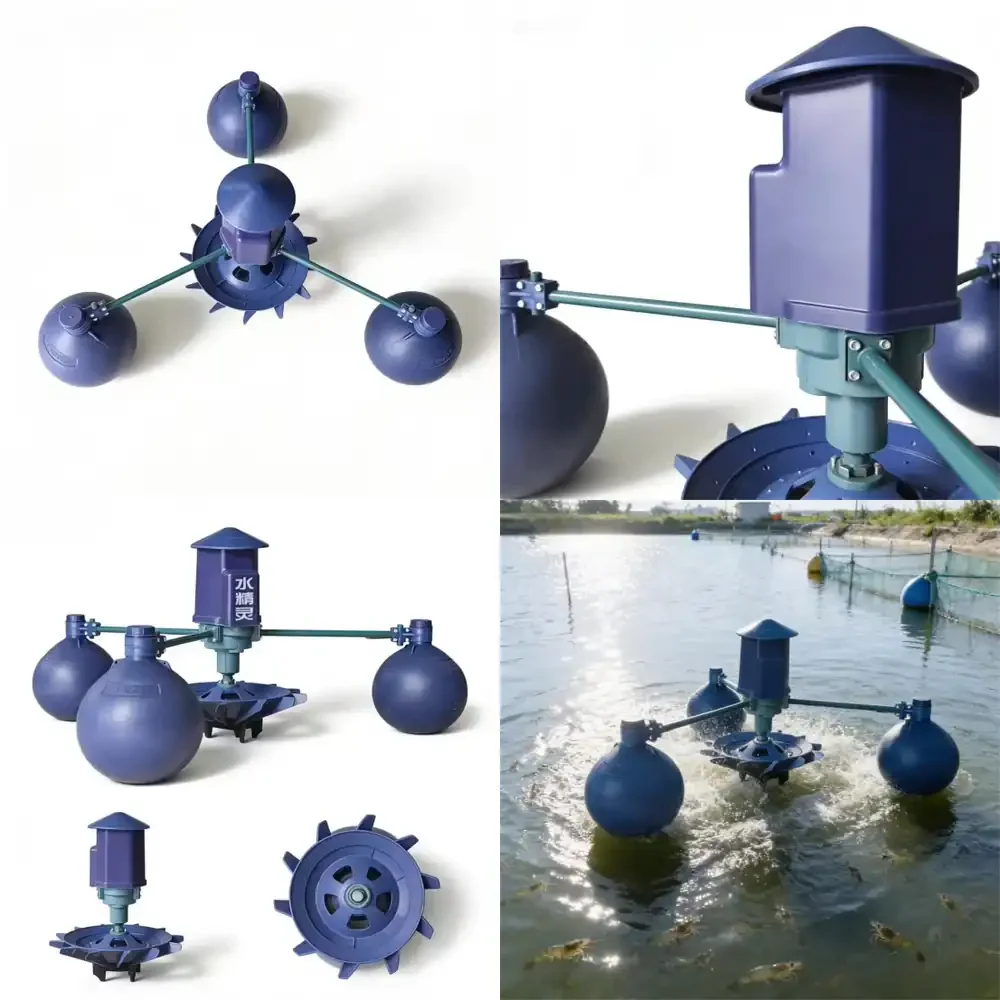 

1.5kw Impeller Aquaculture Aerator for Fish Pond
