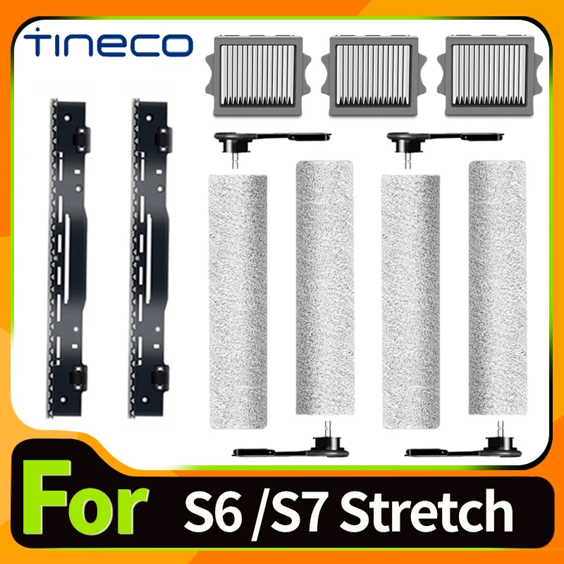 

Brush For Tineco Floor One S6 Switch /S6 Stretch /S7 Stretch Cordless Wet Dry Vacuum Roller Brush HEAP Filter Accessories Parts