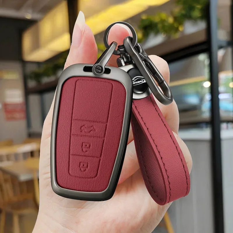 

2/3/4 Buttons For Toyota Camry CHR Corolla RAV4 Avalon Land Cruiser Prado Prius 2017 - 2022 Car Key Case Cover Fob Keychain