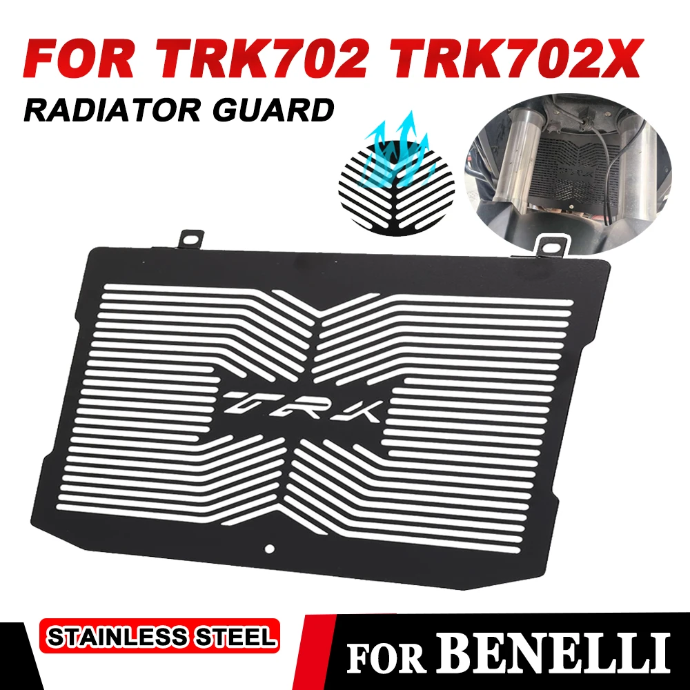 For Benelli TRK702X TRK 702X TRK702 X 2022 2023 2024 Motorcycle Accessories Radiator Guard Protector Grille Cover Protector