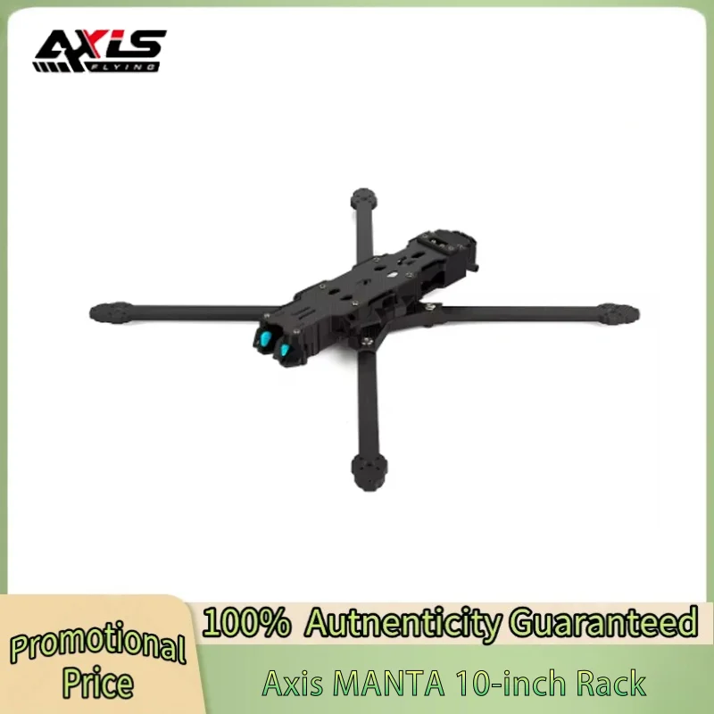 

Axisflying MANTA10" Lite 10inch FPV Freestyle Drone Ture X Frame Kit 402mm Wheelbase T700 Carbon Compatible 10inch Propeller