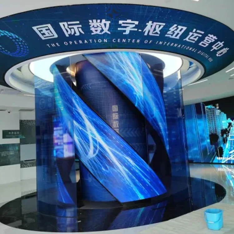 Indoor Circular Curved Soft Absen Round Circle Led Display Flexible Led Screen