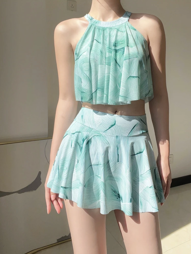 

Женский консервативный термокупальник Dr Honey из двух частей, с эффектом пуш-ап, сексуальный, в корейском стиле, для студенток, корректирующий фигуру