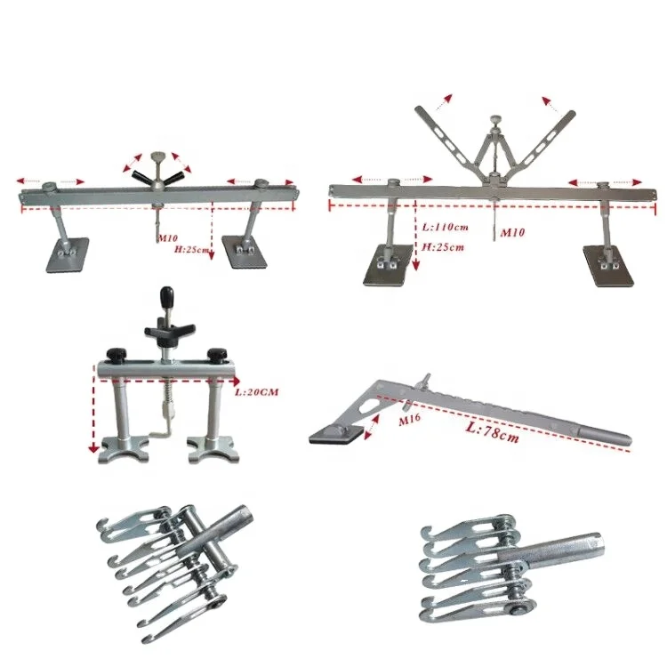 

Sheet Metal Puller Aluminum Body Drawing Frame Automobile Dent Shaping Restoration Dent Repair Tool Tensile Bridge Meson M