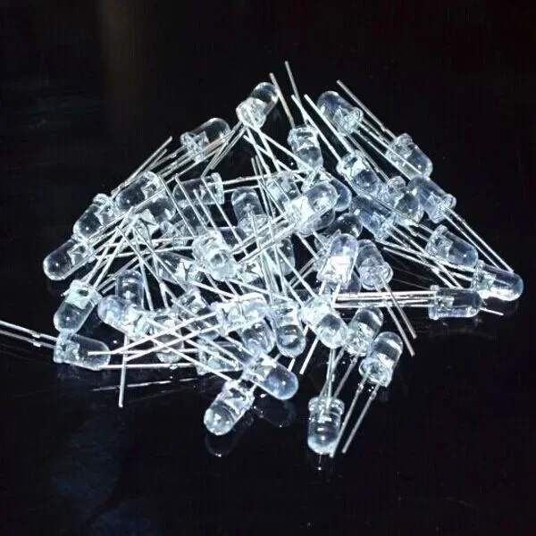 100pcs 5mm Infrared IR 940nm LEDs Lamp DIY