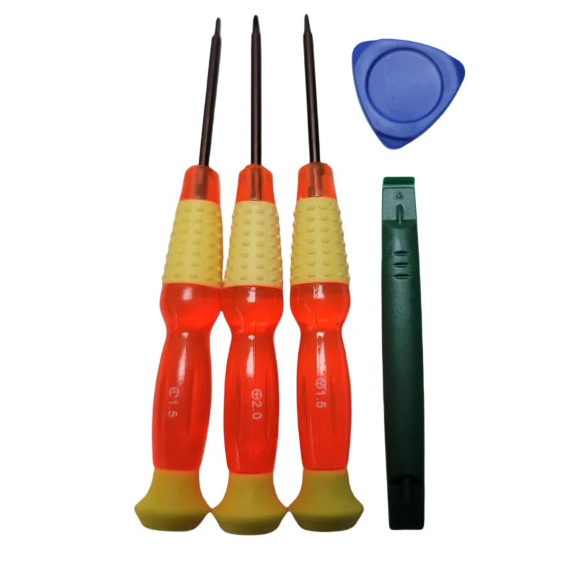 

Сменные полные наборы винтов, пружины для консоли переключателя Joy-Con NS Down + 1,5 2,0 Y1,5, инструменты для ремонта отверток