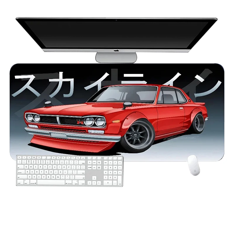 Japan Sports Car Jdm RWB 911 964 933 Anime Mousepad Boy Pad Natural Rubber Mousepad Desk Mat Size for Gameing World of Tanks C