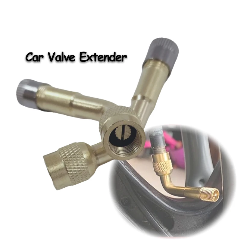 

6pcs Car Tire Valve Stem Extenders Valve Extension Adapters for Tires of Cars RV Motorcycles Scooters Bicycles 2pcs 45°/90°/135°