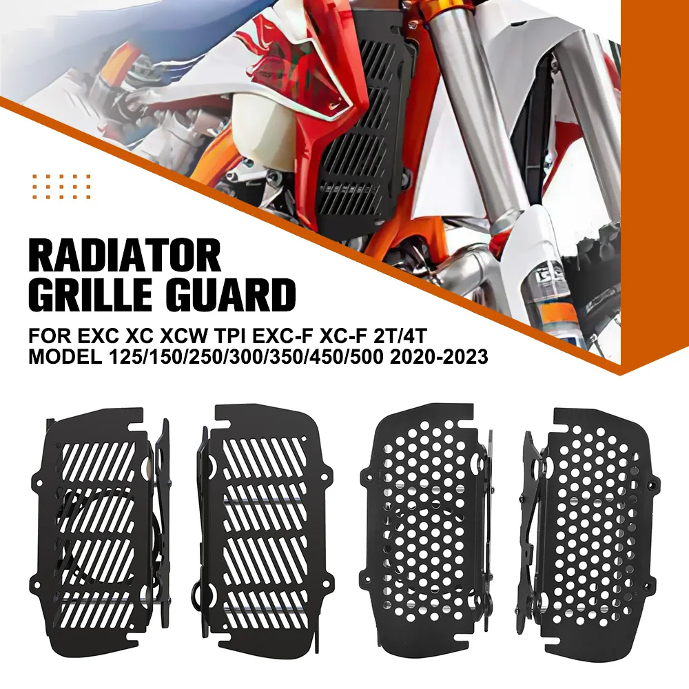 

Motorcycle FOR EXC XC XCW TPI 2T/4T MODEL 125/150/250/300 EXC-F XC-F 250/350/450/500 2020-2022 2023 Radiator Grille Guard Cover