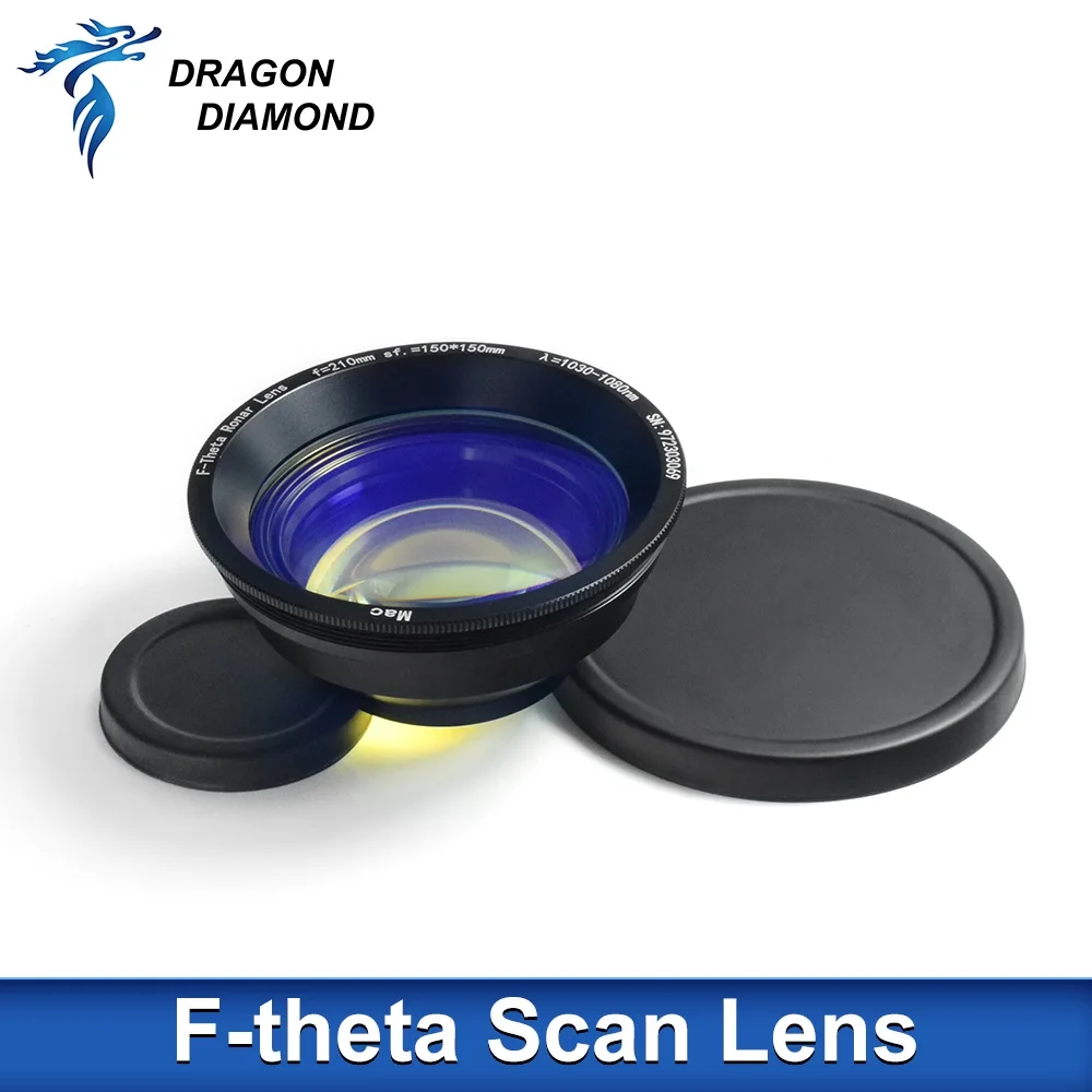 Fiber F-theta Scan Lens Field Lens 70x70-200x200 F100-F290 For 1064nm YAG Optical Fiber Laser Marking Machine Parts