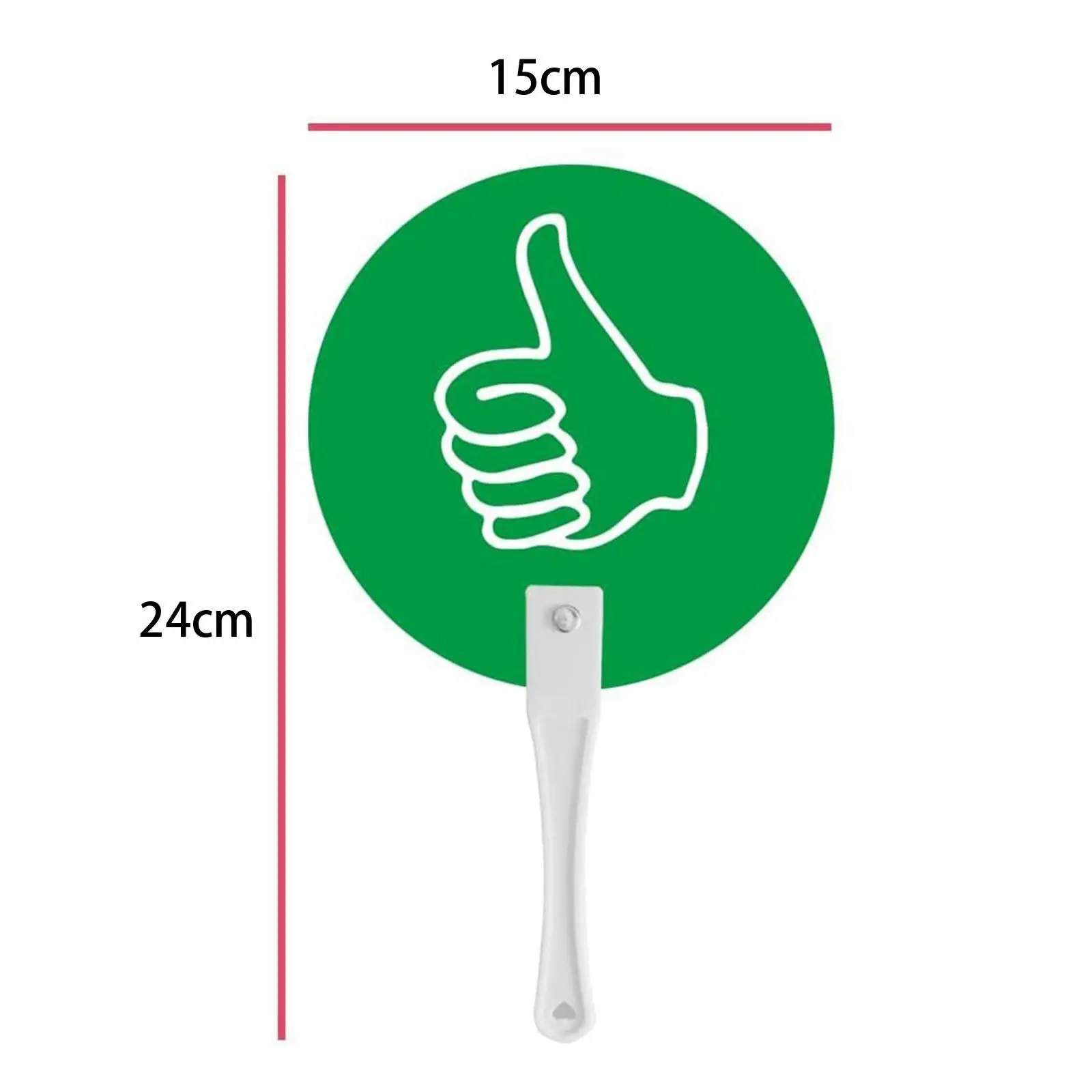 10Pcs Voting Paddles Thumbs up Down Paddles Interaction Signs Yes No Paddles True False Paddles for Game Event Meeting School