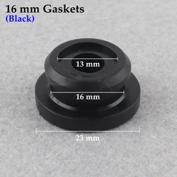 50 100 200pcs 16mm Water Connectors Rubber Grooved Gaskets Garden Irrigation Leaking Proof Sealling O-ring Aprons Washer