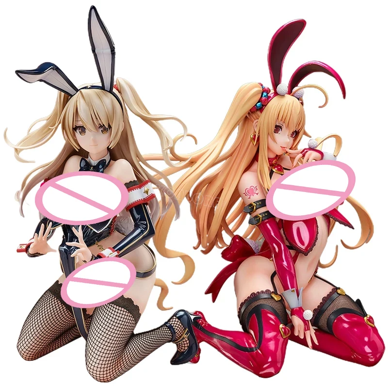 30cm Native BINDing Nonoka Satonaka Bunny Sexy Anime Figure BINDing Caroline Lily Bunny Girl Action Figure Adult Model Doll Toys