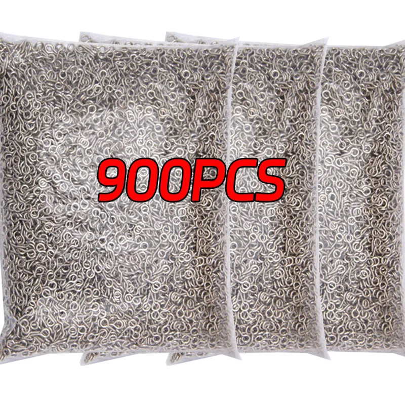 8/10 mm Mini-Schraub-Augennadeln aus Metall, Nietstifte, Haken, Ösen, Schraubgewinde, Anhängerverschlüsse, Schmuckzubehör für die Herstellung von DIY-Zubehör