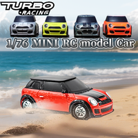 Turbo Racing 2.4GHz Full Scale RC Professional Electric Remote Control Model Car 1/76 MINI