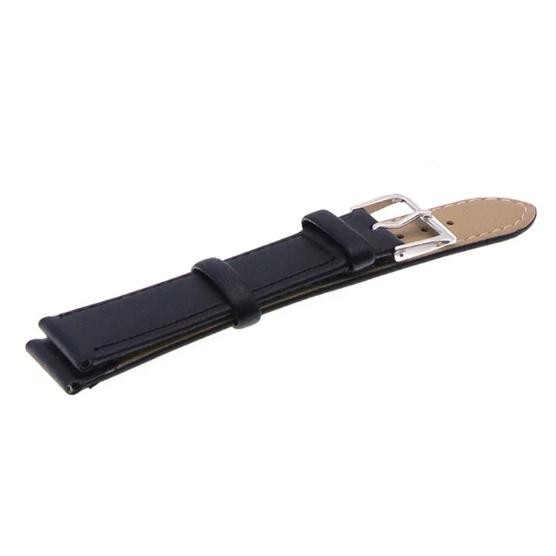 Watch strap with stainless steel buckle leather watch strap 12mm 14mm 16mm 18mm 20mm 22mm