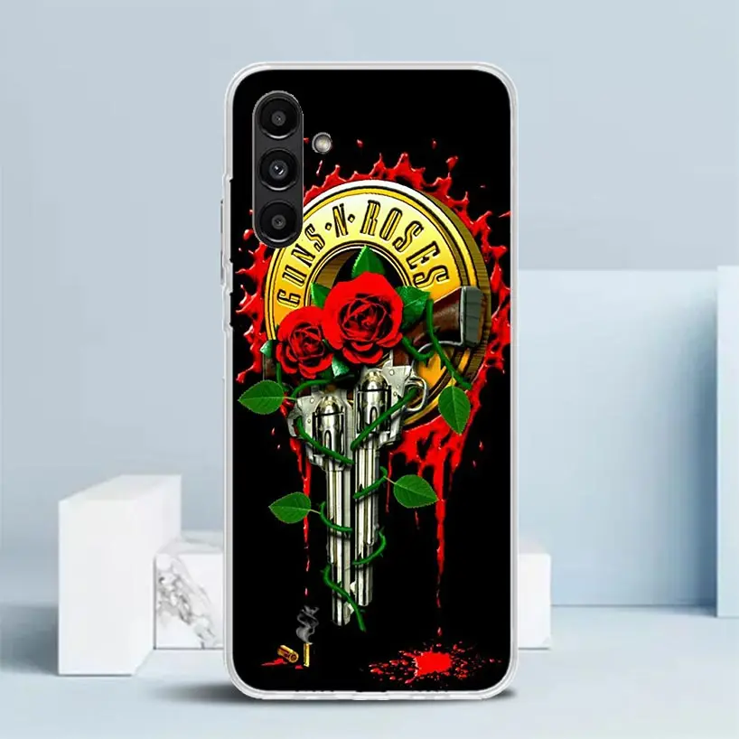 Guns N Roses Good Time Phone Case For Samsung Galaxy A17 A37 A57 A16 A15 A14 A13 A56 A55 A54 A53 A36 A35 A34 A33 A26 A25 A24 A23