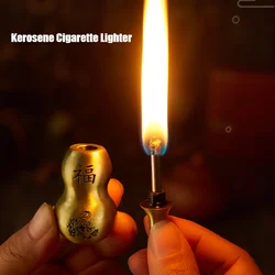 Chinese Zodiac Gourd 10000 Match Lighter Metal Portable Waterproof Coal Oil Cigarette Lighters & Smoking Accessorie Ignite Cigar