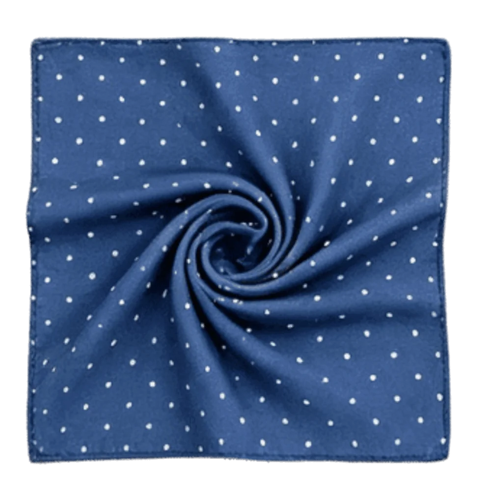 

New Multi‑Purpose Square Scarf Lightweight Soft Satin Polka Dot Bandana Vintage Style Lazy Style Thin Waist Butt Curtain Women