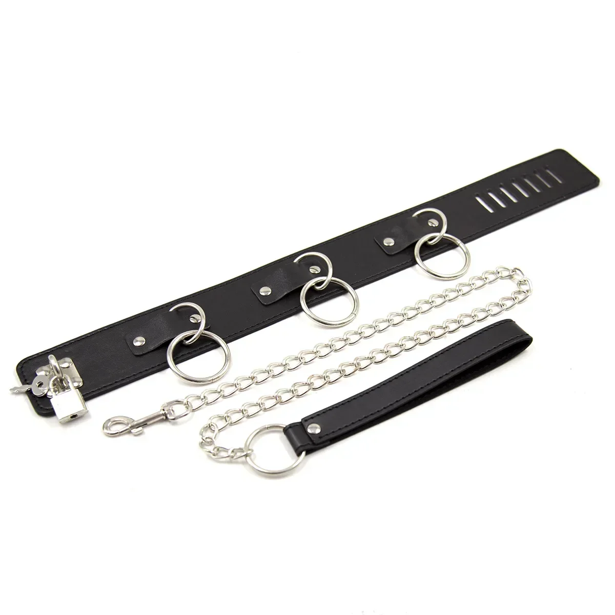 المثيرة Bdsm الجنس لعب ياقة جلدية عبودية حزام مع القيود الرقيق ألعاب الكبار يمزح للنساء الأزواج