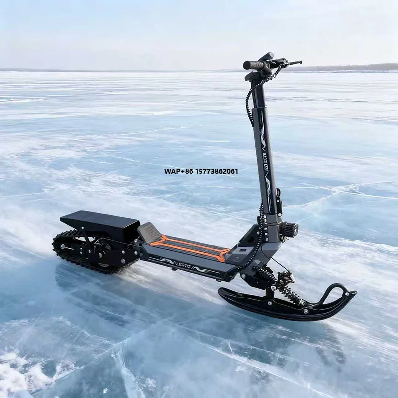 

TM51 Ecoskat Electric Dual-Purpose Snowmobile with Road Snow Compatibility Max Speed 40km/h LCD Display 120kg Load Capacity 48V