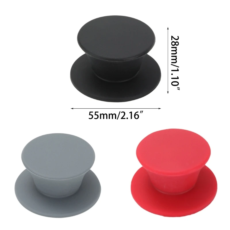 Versátil cubierta silicona para olla, tapa olla silicona, perilla tapa olla silicona, envío directo