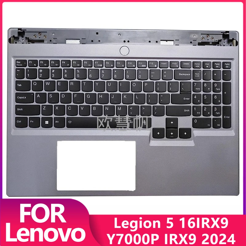 

T Новинка для Lenovo Legion 5 16IRX9/Y7000P IRX9 2024, упор для рук, верхний чехол для ноутбука, лицевая панель клавиатуры C, корпус с подсветкой