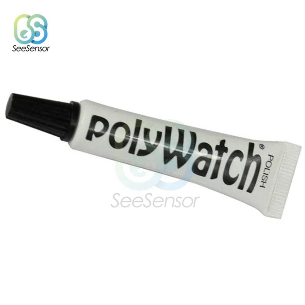 5g Polywatch Watch Plastic Acrylic Watch Crystals Glass Polish Scratch Remover Glasses Repair Vintage