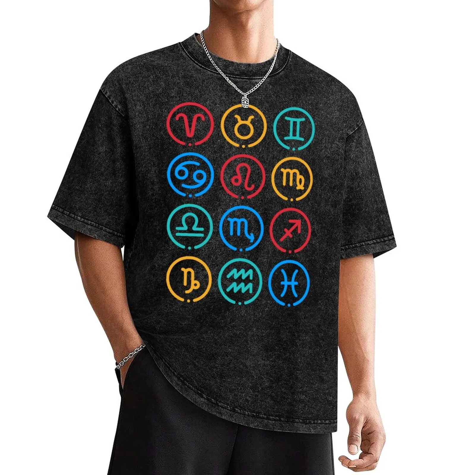 All of zodiac sign horoscope T-Shirt cotton graphic tees customizeds man clothes clothes mens designer clothes