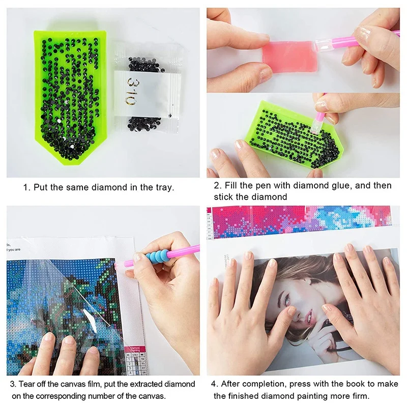 Paint With Diamond Embroidery "Seascape" Diamond Painting Full Round Picture Of Rhinestone Home Decor